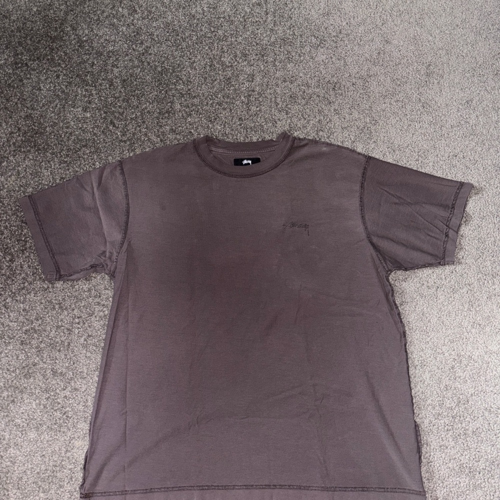 Stussy Men’s Lazy Tee - Faded Black